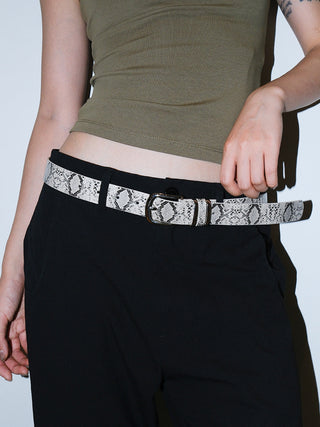 Leopard Plush Belt