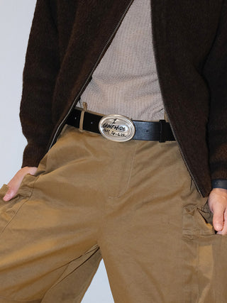 Graffiti Leather Belt