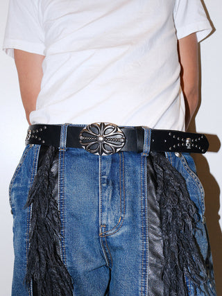 Skull Rivet Belt