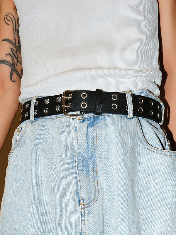 Punk Double-Hole Belt