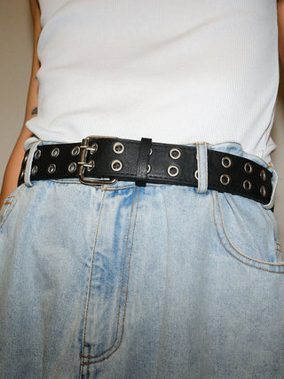 Punk Double-Hole Belt
