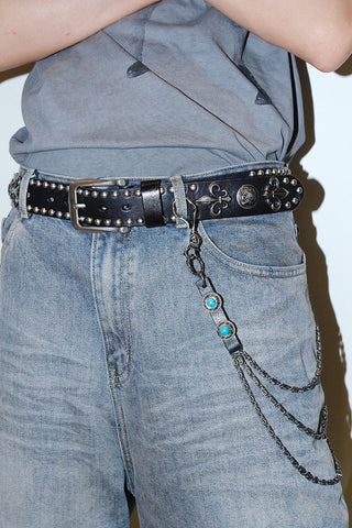 Stone Chain Belt
