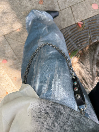 Stone Chain Belt