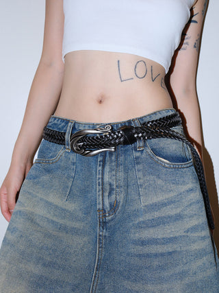 Carved Woven Belt