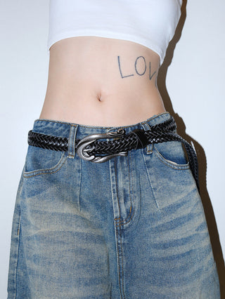 Carved Woven Belt