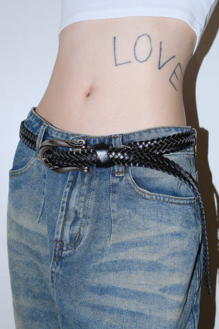 Carved Woven Belt