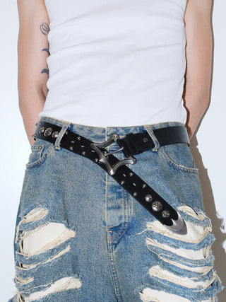 Carved Punk Belt