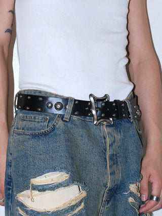 Carved Punk Belt