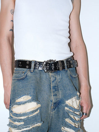 Carved Punk Belt
