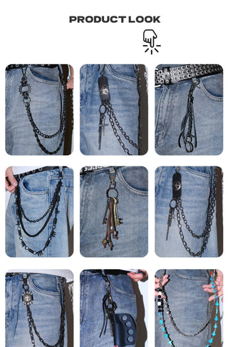 Carved Punk Belt