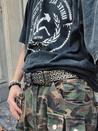 Rivet Punk Belt