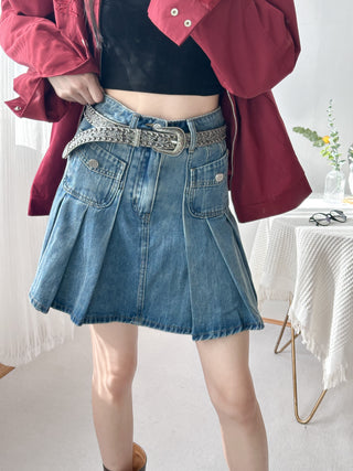 Gunmetal Rivet Belt