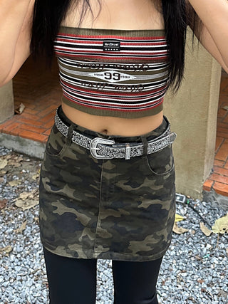 Gunmetal Rivet Belt