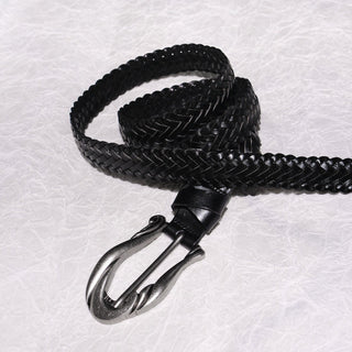 Button Braided Belt
