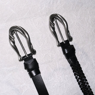 Button Braided Belt