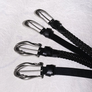 Button Braided Belt