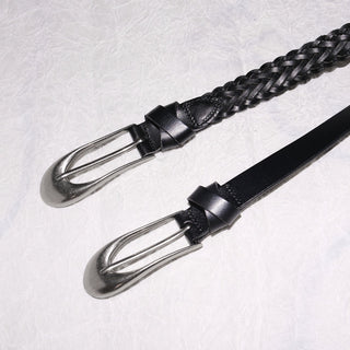 Button Braided Belt