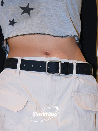 Square Buckle Belt