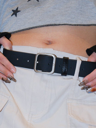 Square Buckle Belt