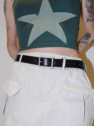 Square Buckle Belt