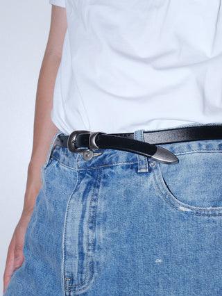 Black Silver Belt