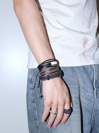 Cowhide Guitar Bracelet