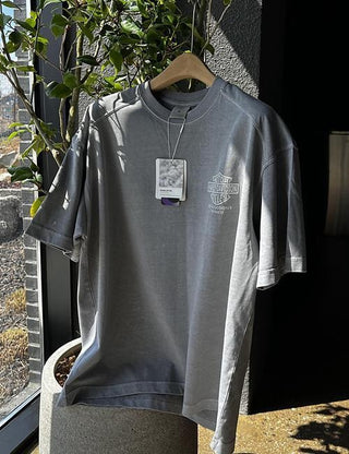 MEXICO Pigment Cutout Short Sleeve T-shirt (High Q)