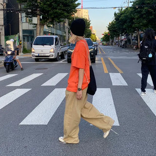 Unisex elasticated cotton pants