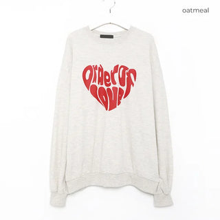 Heart logo sweatshirt