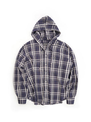 [MASONPRINCE] Lightweight Cotton Plaid Shirt