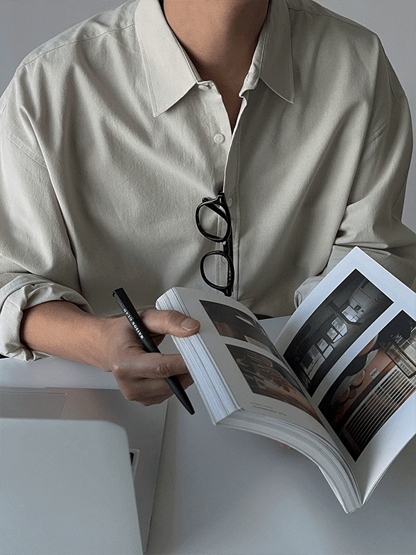 Dear Cotton Oversized Shirt