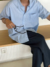 Fitz Striped Half Shirt