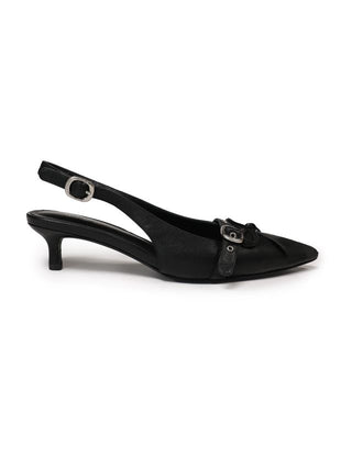 [moromoro2] Leather Bowknot Sandals