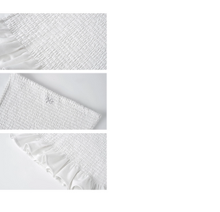 [NOTAWEAR] Mermaid Ruffle Tube Top