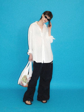 [MASONPRINCE] Lightweight Nylon Parachute Pants