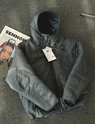 [3M] Light Hooded Padded Jacket (3 colors)