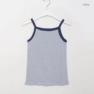 Striped sleeveless top