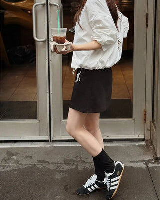 Mat training skirt