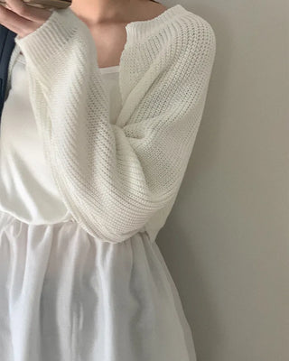 Petite layered tiered ruffle wrap skirt T-shirt (2 colors)