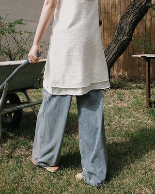 Satin Layered Camisole Dress