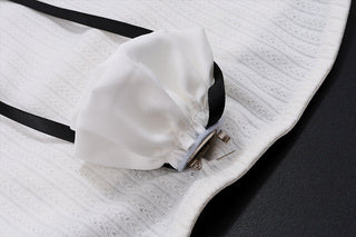 Slim Tube Top Flower Bud Dress