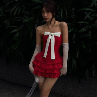 COQUETTE CORSET TOP & MINI SKIRT SET