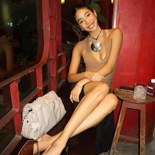 V-NECK NECK SLIM-FIT VEST TOP