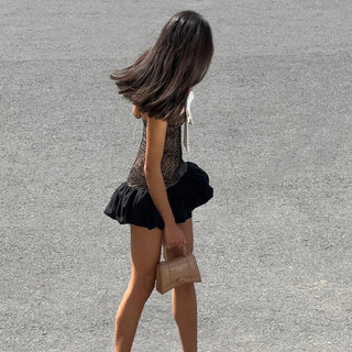 Bow Slim Tube Dress