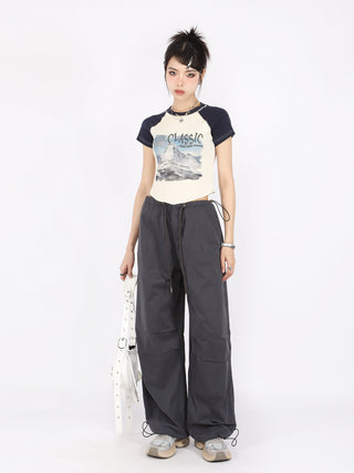 [BigS] Raglan long sleeve top