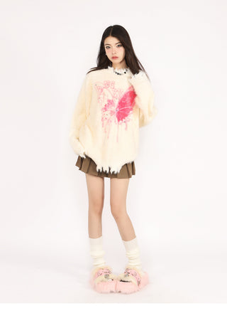 Butterfly oversize sweater