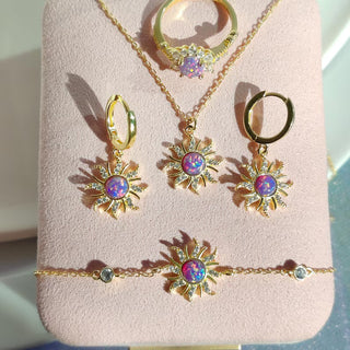 Opal Sun Jewelry Set