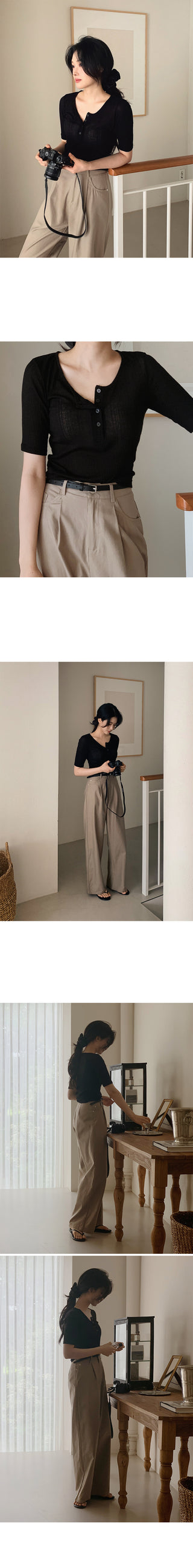 Slim Summer Rib T-Shirt - 3 Colors