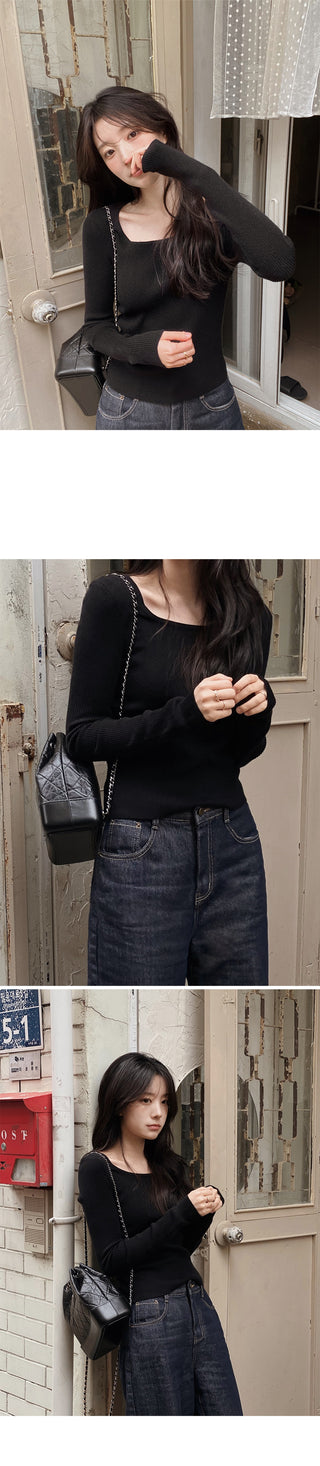 Semi-square knit
