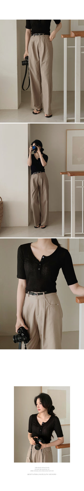 Slim Summer Rib T-Shirt - 3 Colors